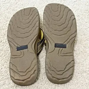 Johnston Murphy Flip Flips Mens Size 10M Verona Sandals Thong Flip On Brown Gray Johnston & Murphy | Shoes | Johnston Murphy Flip Flips Mens  main image 4